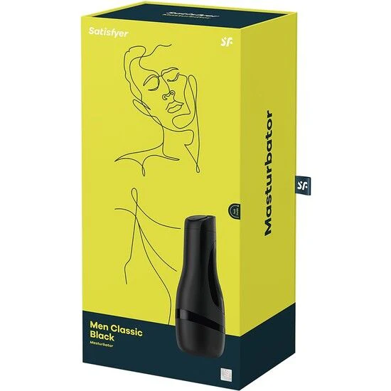 SATISFYER - MASTURBADOR MEN CLASSIC NEGRO - Image 8