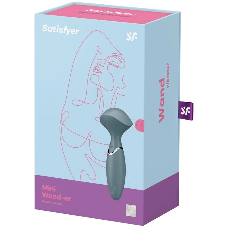 SATISFYER - MINI WOND-ER GRIS - Image 10