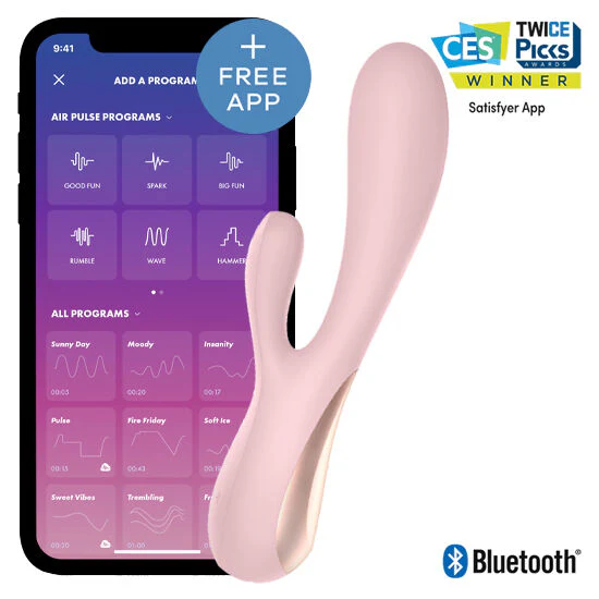 SATISFYER MONO FLEX ROSA CON APP - Image 6