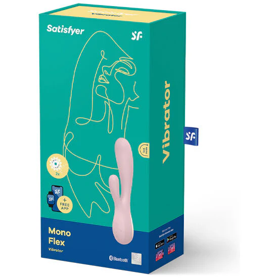 SATISFYER MONO FLEX ROSA CON APP - Image 8
