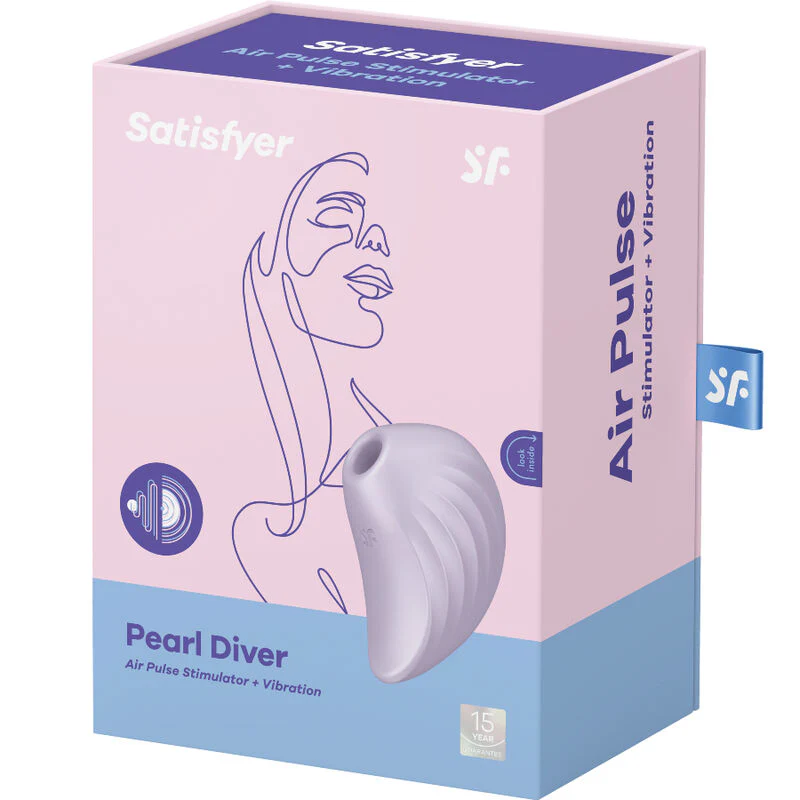 SATISFYER - PEARL DIVER ESTIMULADOR Y VIBRADOR VIOLETA - Image 16