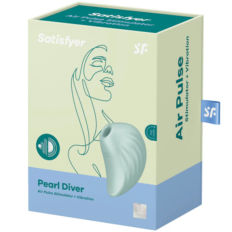 SATISFYER - PEARL DIVER ESTIMULADOR Y VIBRADOR VIOLETA - Image 2