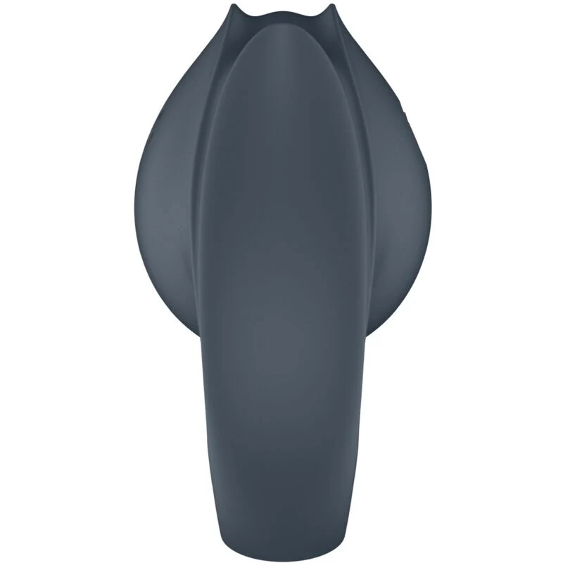 SATISFYER - PERFECT PAIR 2 MULTIVIBRANTES 2 EM 1 ANEL PARA PÊNIS E ESTIMULADOR DE DEDO CINZA - Image 7