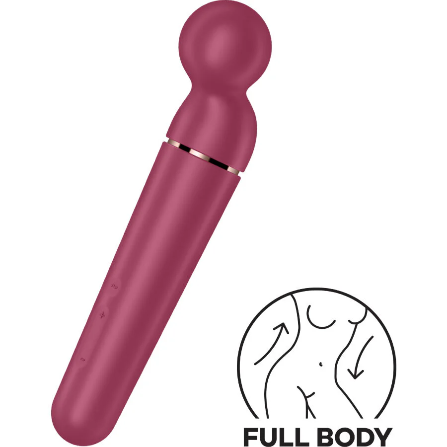 SATISFYER - PLANETA WAND-ER VIBRADOR MASSAGER BERRY - Image 23