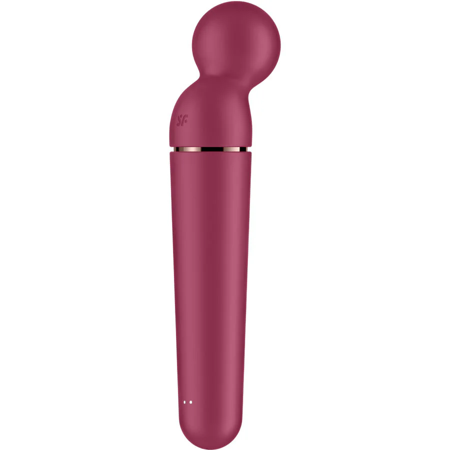 SATISFYER - PLANETA WAND-ER VIBRADOR MASSAGER BERRY - Image 4