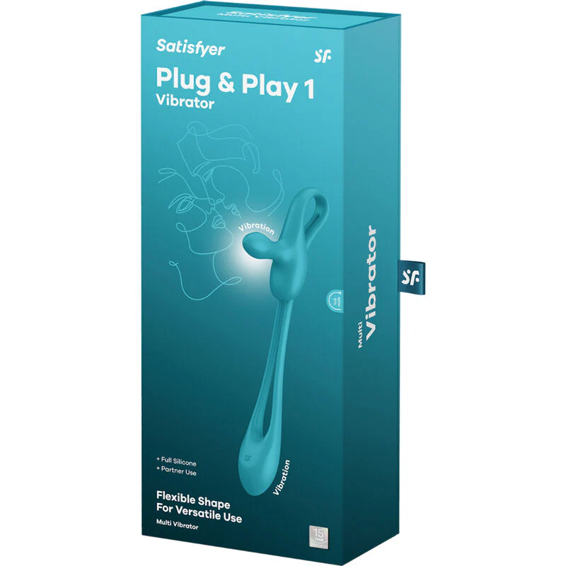 SATISFYER - PLUG & PLAY 1 MULTIVIBRADOR FLEXÍVEL - Image 6