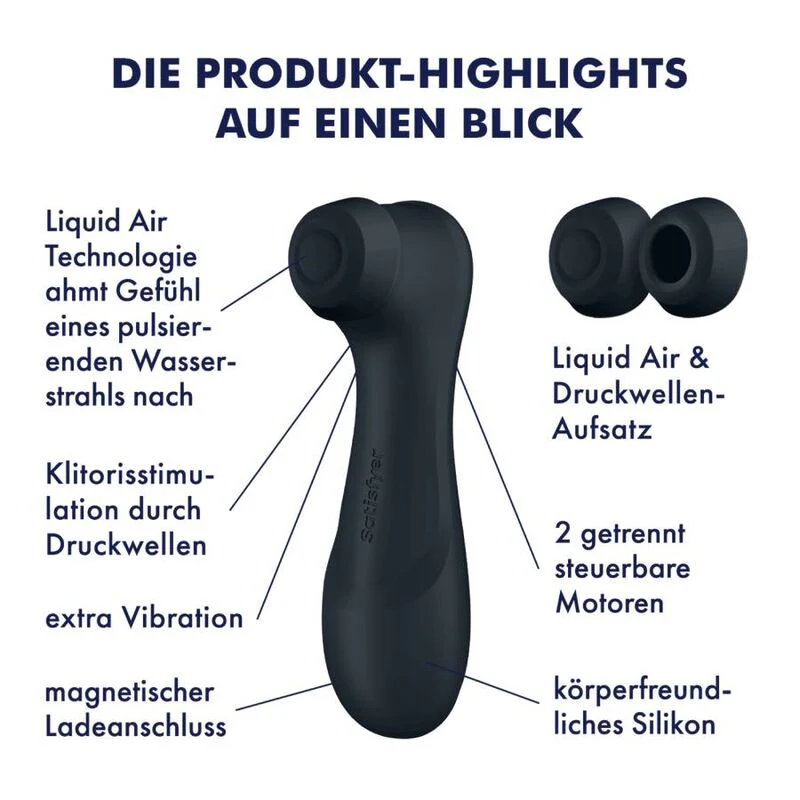 SATISFYER - PRO 2 GENERACIÓN 3 LIQUID AIR TECHNOLOGY GRANATE - Image 12