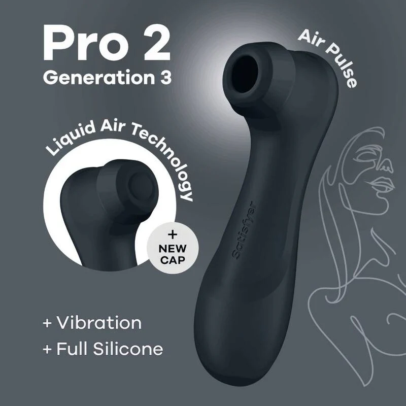 SATISFYER - PRO 2 GENERACIÓN 3 LIQUID AIR TECHNOLOGY GRANATE - Image 29