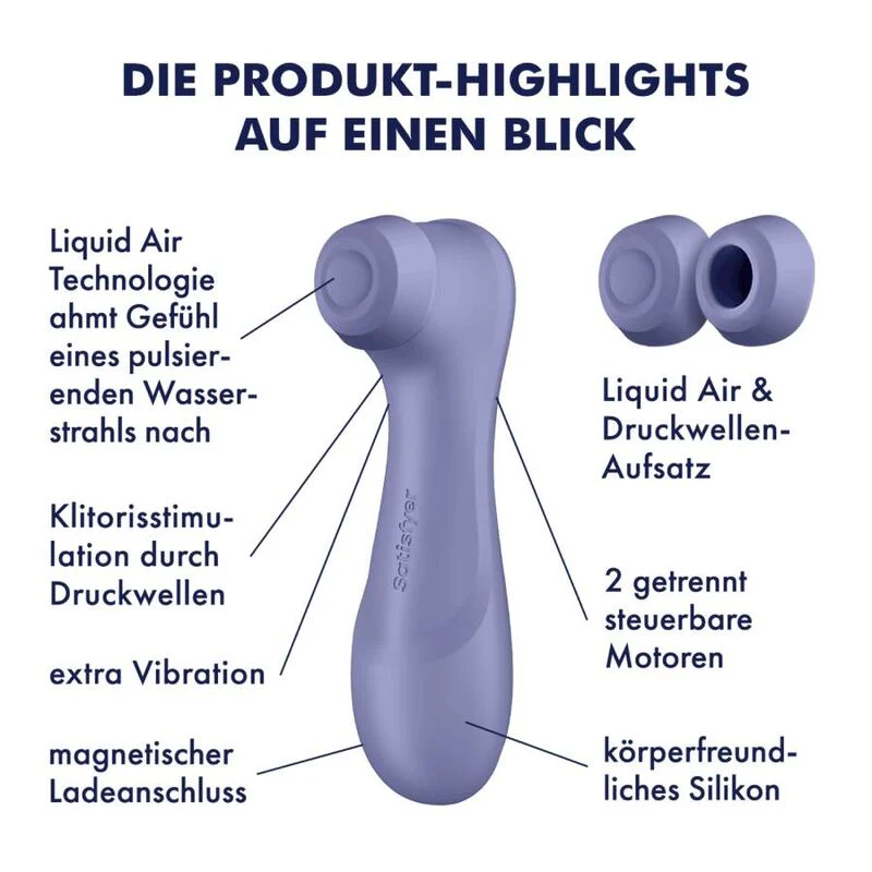 SATISFYER - PRO 2 GENERACIÓN 3 LIQUID AIR TECHNOLOGY GRANATE - Image 38