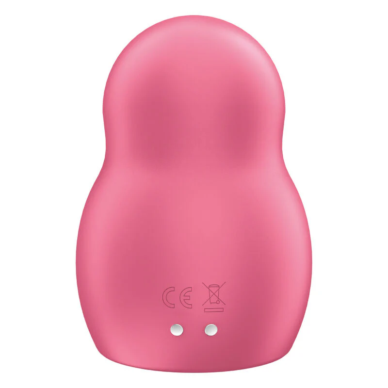 SATISFYER - PRO TO GO 1 ESTIMULADOR E VIBRADOR DE PULSO DE AR DUPLO VERMELHO - Image 14