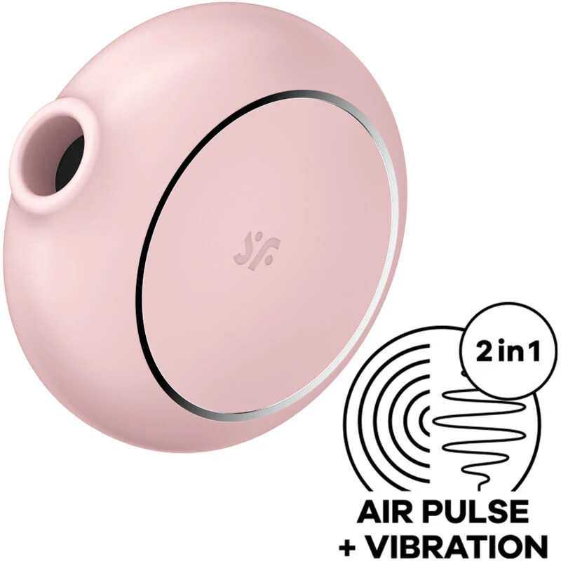 SATISFYER - PRO TO GO 3 ESTIMULADOR E VIBRADOR DE PULSO DE AR DUPLO PRETO - Image 6