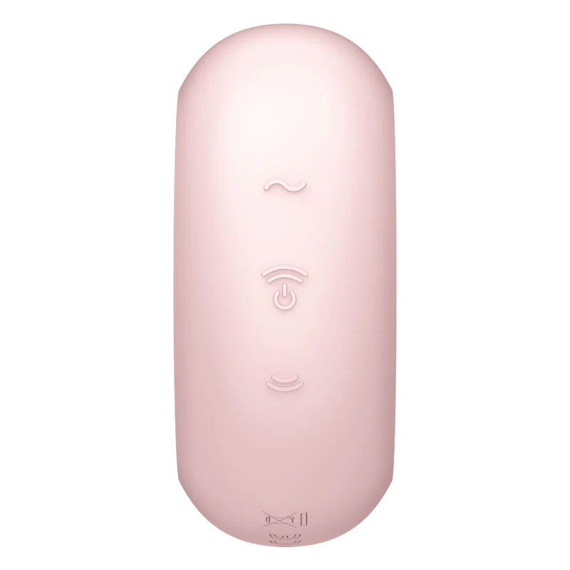 SATISFYER - PRO TO GO 3 ESTIMULADOR E VIBRADOR DE PULSO DE AR DUPLO PRETO - Image 9