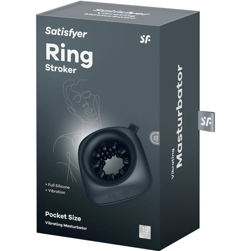 SATISFYER - RING STROKER MASTURBADOR & VIBRADOR - Image 6