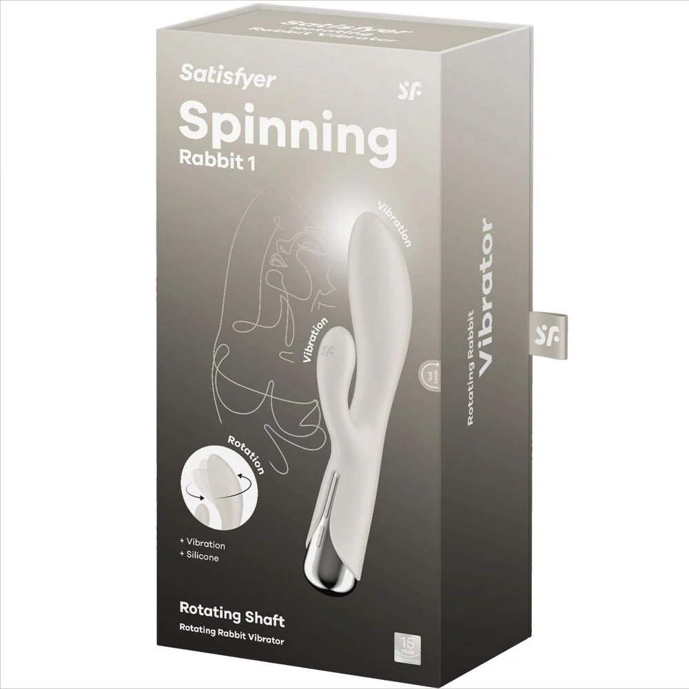 SATISFYER - SPINNING RABBIT 1 ESTIMULACION CLITORIS Y PUNTO G ROJO - Image 14