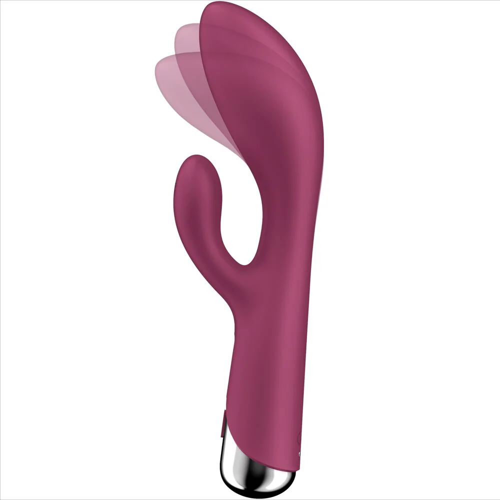 SATISFYER - SPINNING RABBIT 1 ESTIMULACION CLITORIS Y PUNTO G ROJO - Image 26