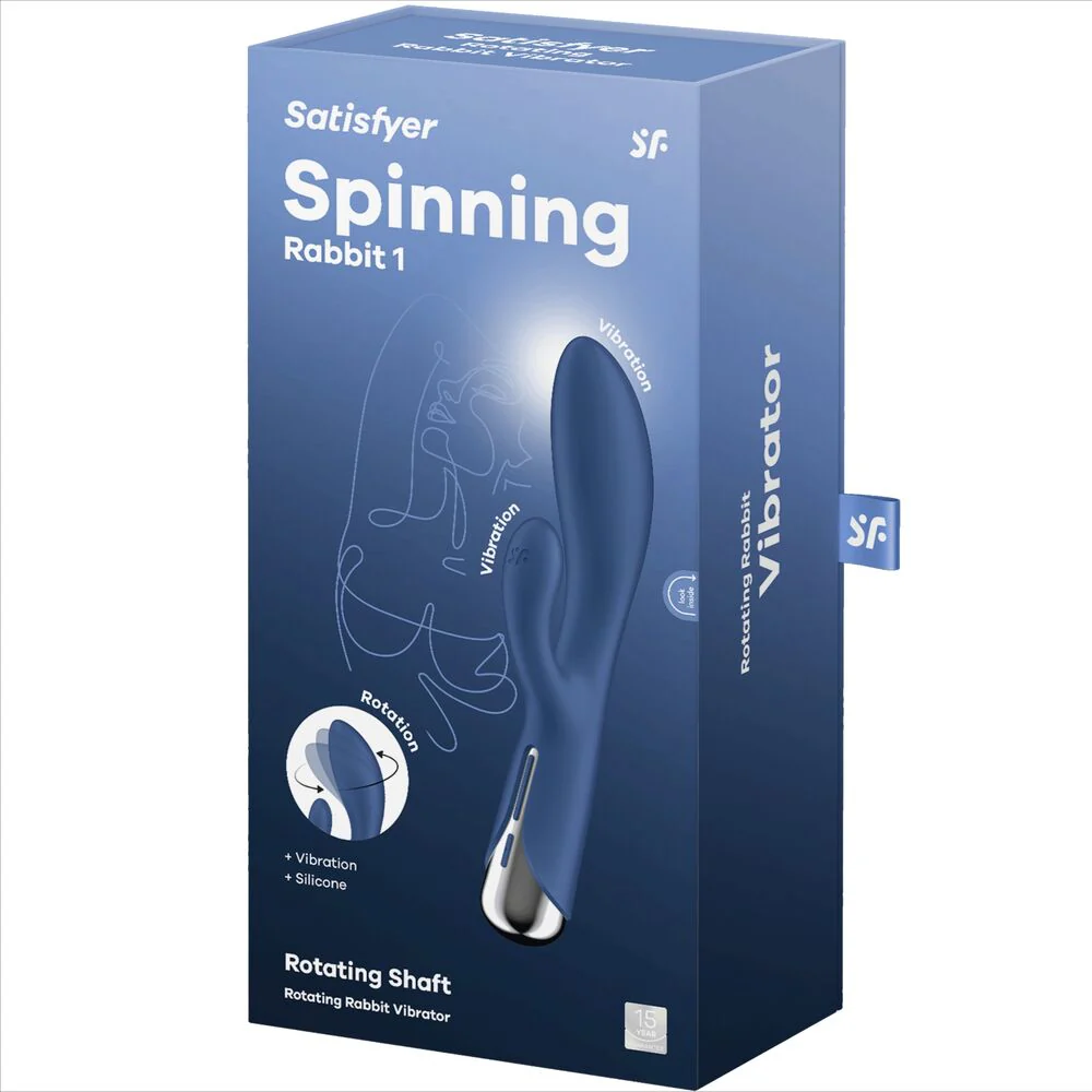 SATISFYER - SPINNING RABBIT 1 ESTIMULACION CLITORIS Y PUNTO G ROJO - Image 42