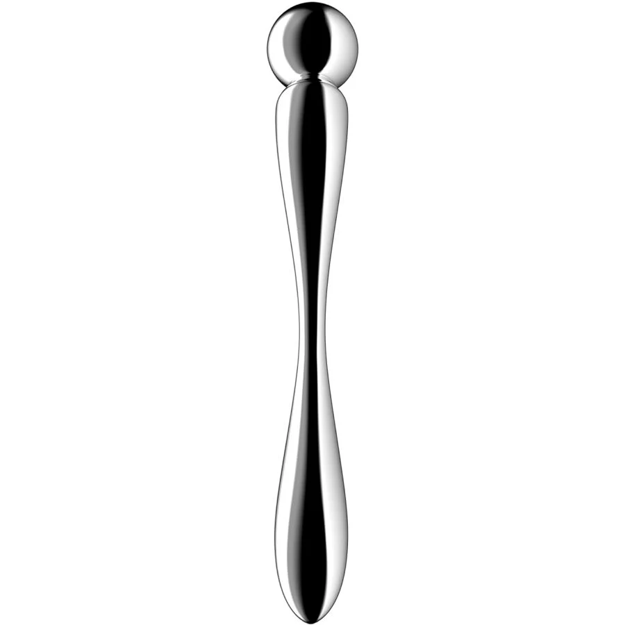 SATISFYER - STAR FORCE 2 DILDO DE AÇO INOXIDÁVEL COM DUAS EXTREMIDADES - Image 2