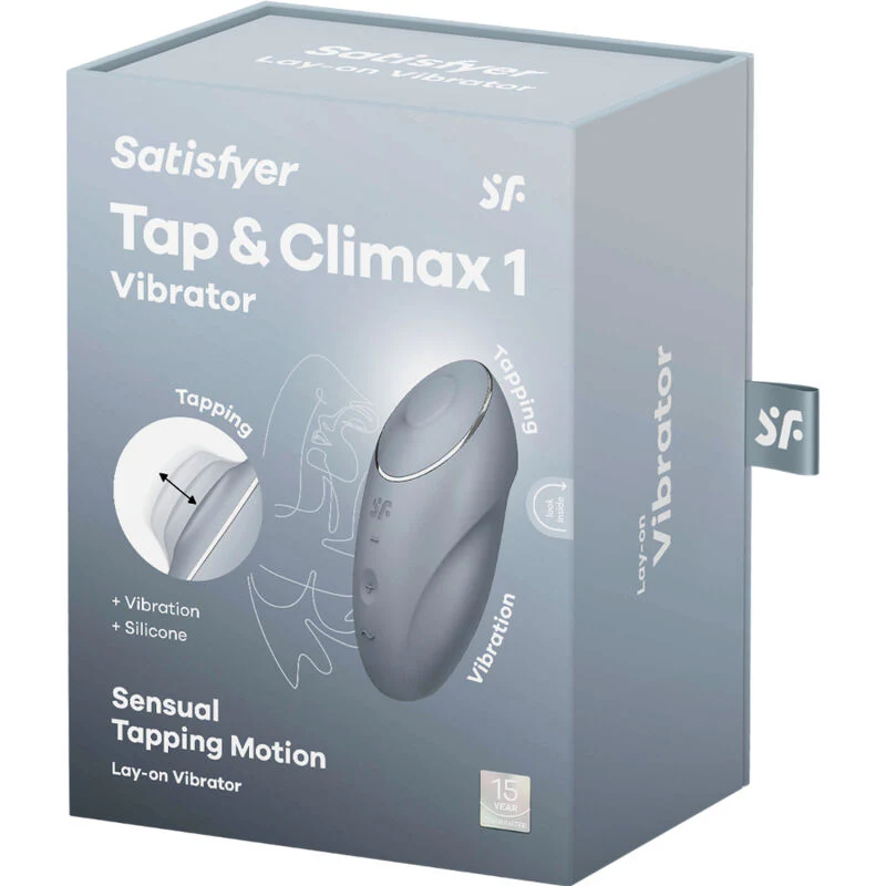 SATISFYER - TAP & CLIMAX 1 VIBRADOR LAY-ON ROJO - Image 13