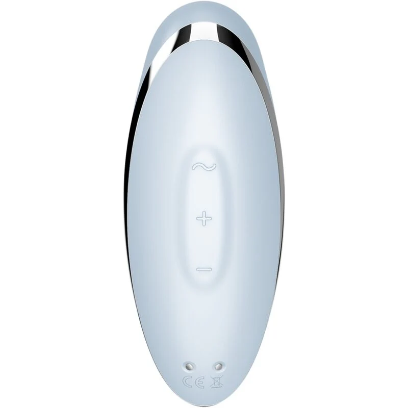 SATISFYER - TAP & CLIMAX 2 VIBRADOR & ESTIMULADOR AZUL - Image 6