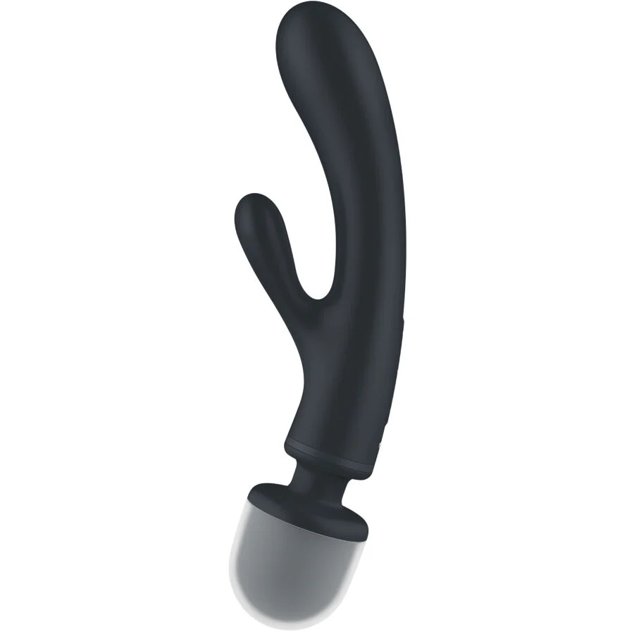 SATISFYER - TRIPLE LOVER MASAJEADOR VIBRADOR RABBIT ROSA - Image 24