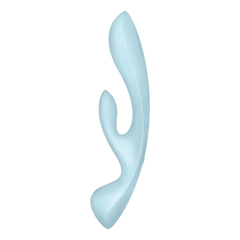 SATISFYER - TRIPLE OH VIBRADOR HÍBRIDO AZUL - Image 8