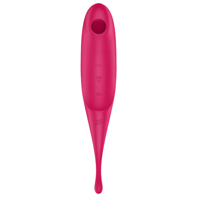 SATISFYER TWIRLING PRO ESTIMULADOR Y VIBRADOR - ROJO - Image 10