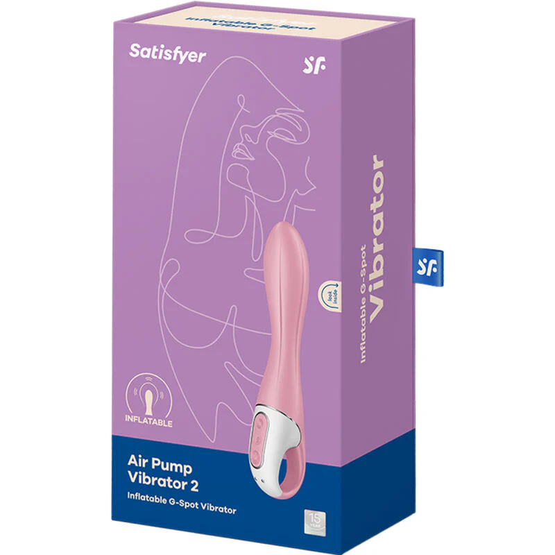 SATISFYER - VIBRADOR BOMBA DE AR 2 ROSA - Image 6