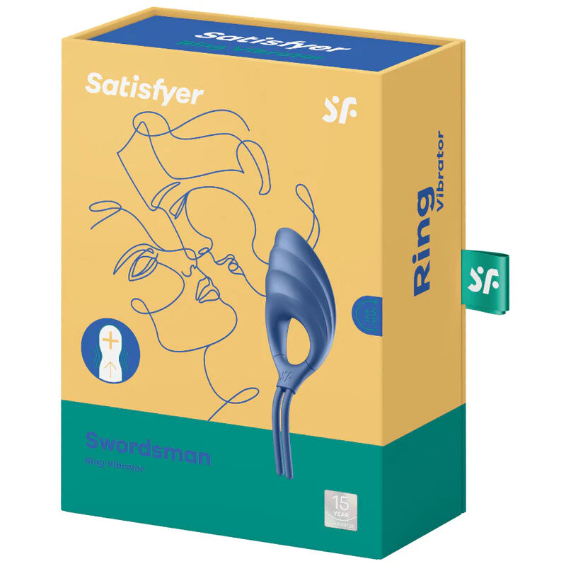 SATISFYER - VIBRADOR DE ANEL ESPADADISTA VERDE - Image 6