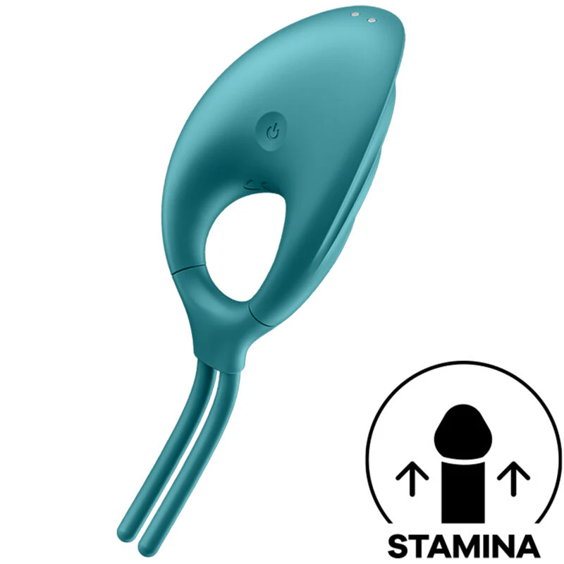 SATISFYER - VIBRADOR DE ANEL ESPADADISTA VERDE - Image 9