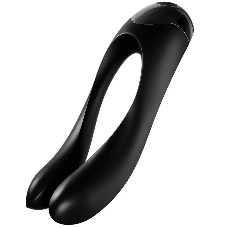 SATISFYER - VIBRADOR DE DEDO CANDY CANE LARANJA - Image 7