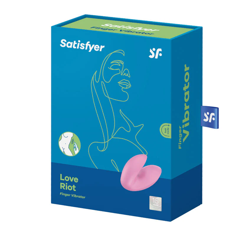 SATISFYER - VIBRADOR DE DEDO LOVE RIOT ROXO - Image 16