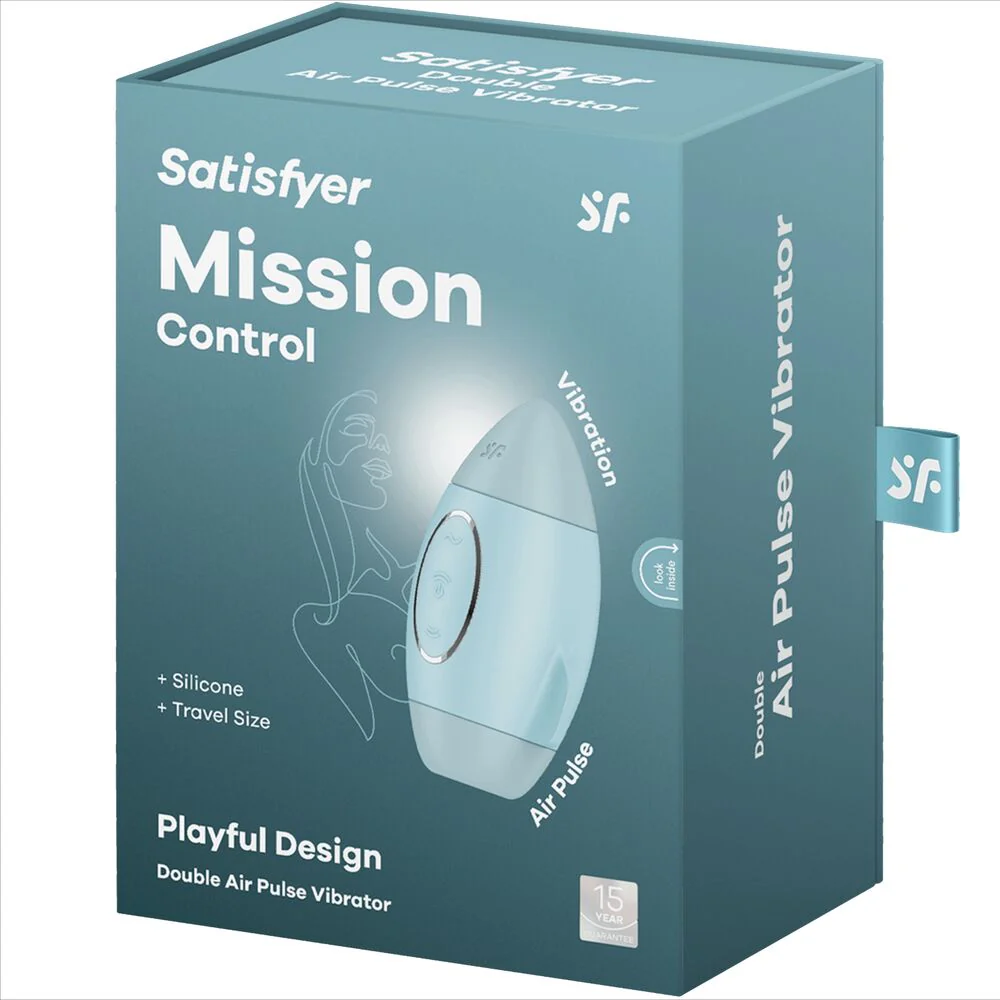 SATISFYER - VIBRADOR DE IMPULSO DUPLO PEQUENO LILAC MISSION CONTROL - Image 24