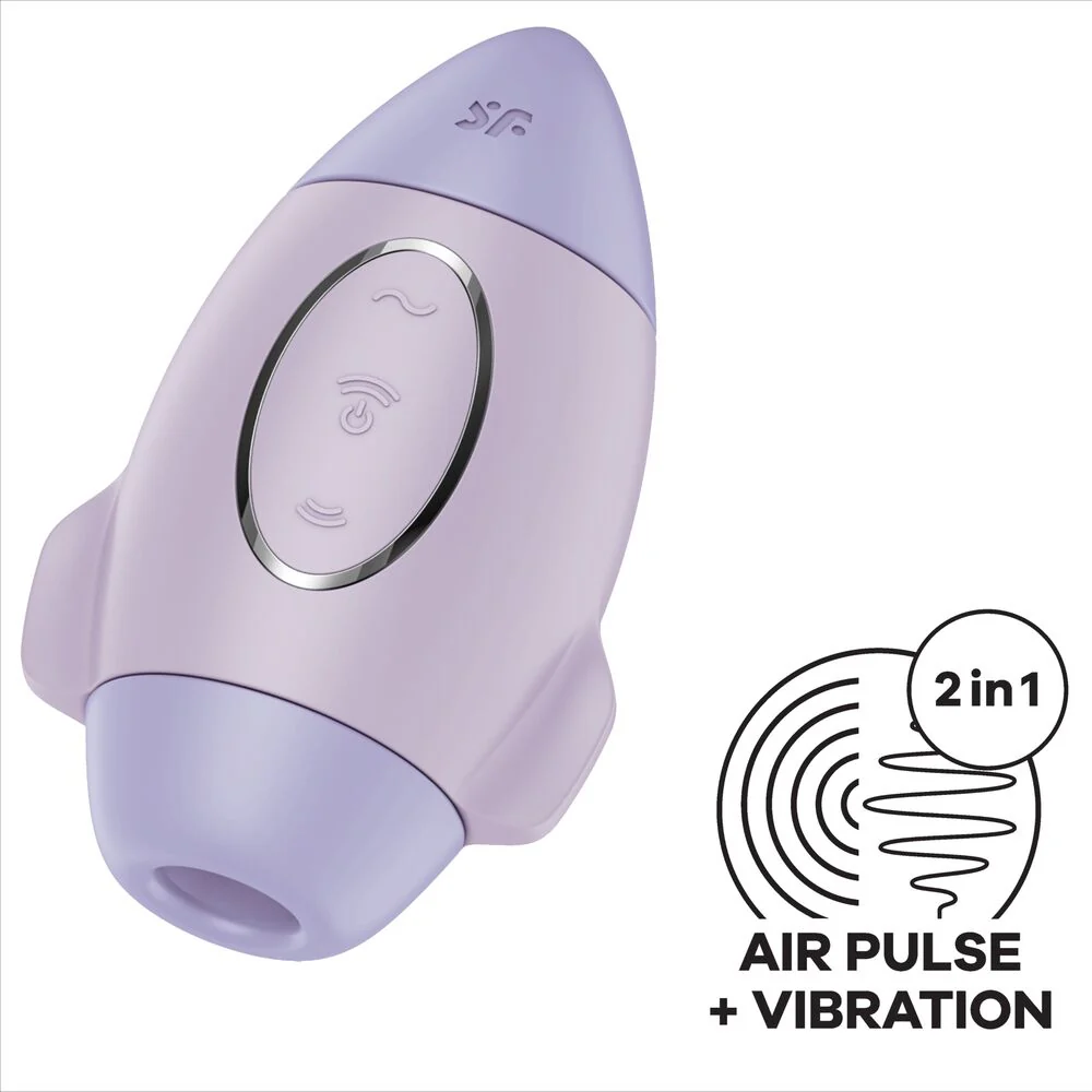 SATISFYER - VIBRADOR DE IMPULSO DUPLO PEQUENO LILAC MISSION CONTROL - Image 3