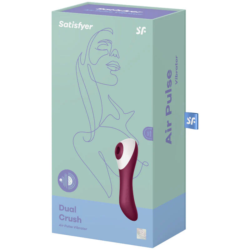 SATISFYER - VIBRADOR DE PULSO DE AR DUAL CRUSH - Image 4