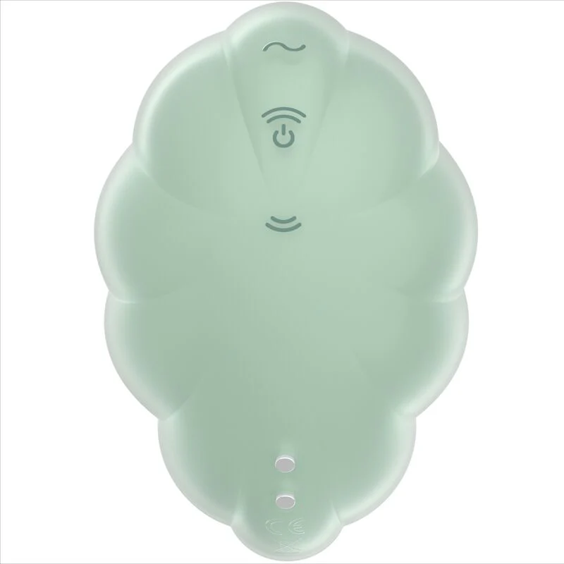 SATISFYER - VIBRADOR DE PULSO DE AR VERDE CLOUD DANCER - Image 14