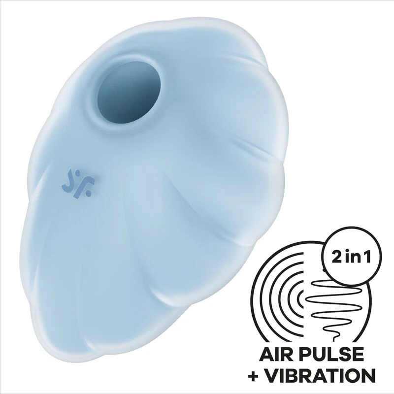 SATISFYER - VIBRADOR DE PULSO DE AR VERDE CLOUD DANCER - Image 17