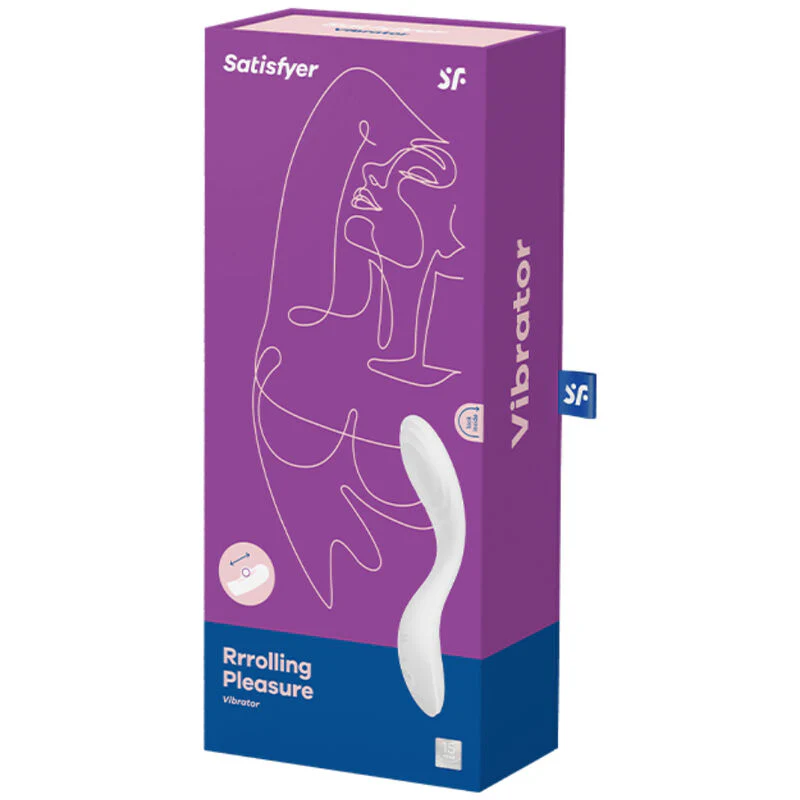 SATISFYER - VIBRADOR RRROLLING PLEASURE GSPOT VERDE - Image 20