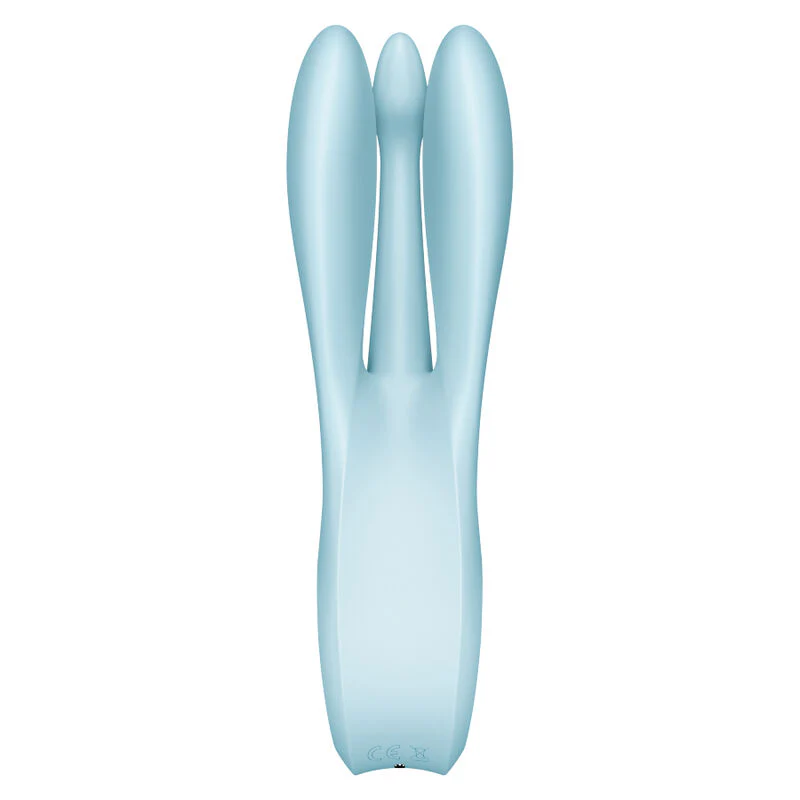 SATISFYER - VIBRADOR THREESOME 1 AZUL - Image 2