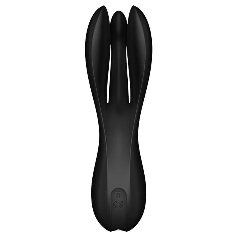 SATISFYER - VIBRADOR THREESOME 2 PRETO - Image 10