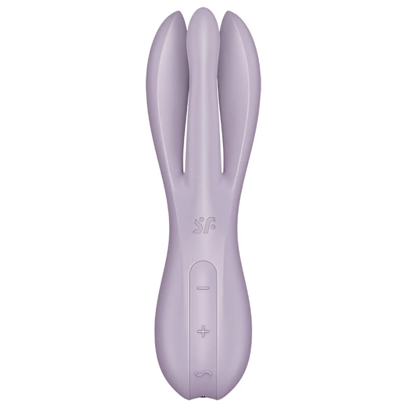 SATISFYER - VIBRADOR THREESOME 2 PRETO - Image 5