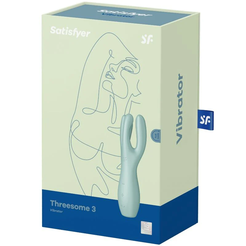 SATISFYER - VIBRADOR THREESOME 3 ROSA - Image 16