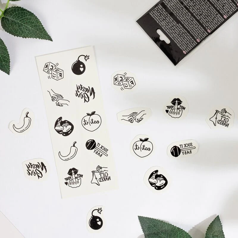 SECRET PLAY - CONJUNTO DE 10 TATUAGENS TEMPORRIAS DA COLEO PICANTE - Image 3