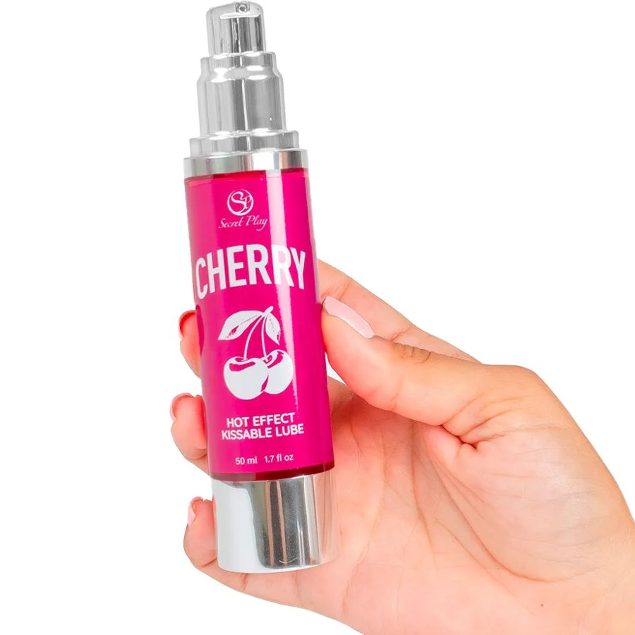 SECRETPLAY - LUBRIFICANTE AQUECEDOR DE CEREJA 50 ML - Image 2