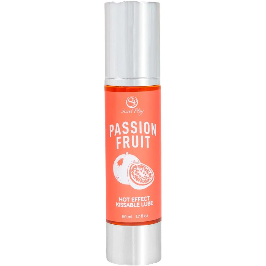 SECRETPLAY - LUBRIFICANTE AQUECEDOR DE MARACUJÁ 50 ML