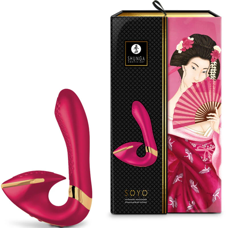 SHUNGA - SOYO MASAJEADOR INTIMO ROSA - Image 15