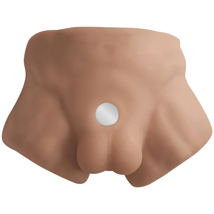 SILEXD - APOLLO S REALISTA MEIO TORSO MASCULINO CARAMELO - Image 3