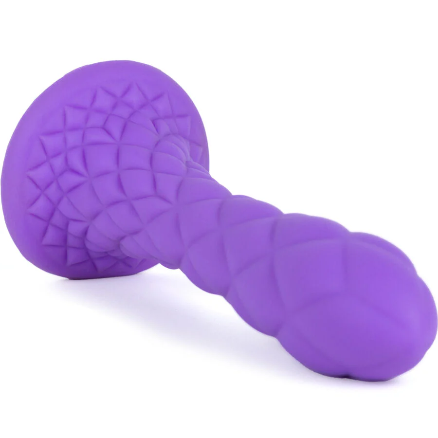 SILEXD - DREAMY DILDO FANTASY SILICONE LÍQUIDO TERMORATIVO VIOLETA 18,5 CM - Image 5