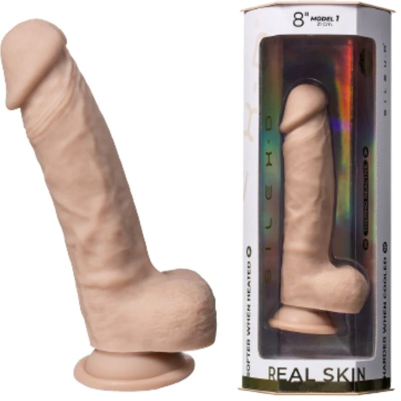 SILEXD - MODELO 1 PÊNIS REALÍSTICO PREMIUM SILEXPAN SILICONE 21.5 CM - Image 6