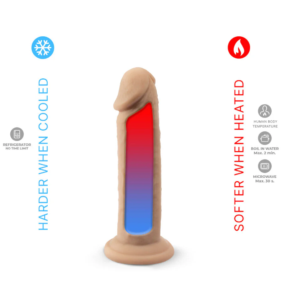 SILEXD - MODELO DE PÊNIS REALÍSTICO 2 SILICONE TERMORATIVO PREMIUM 15,4 CM - Image 7