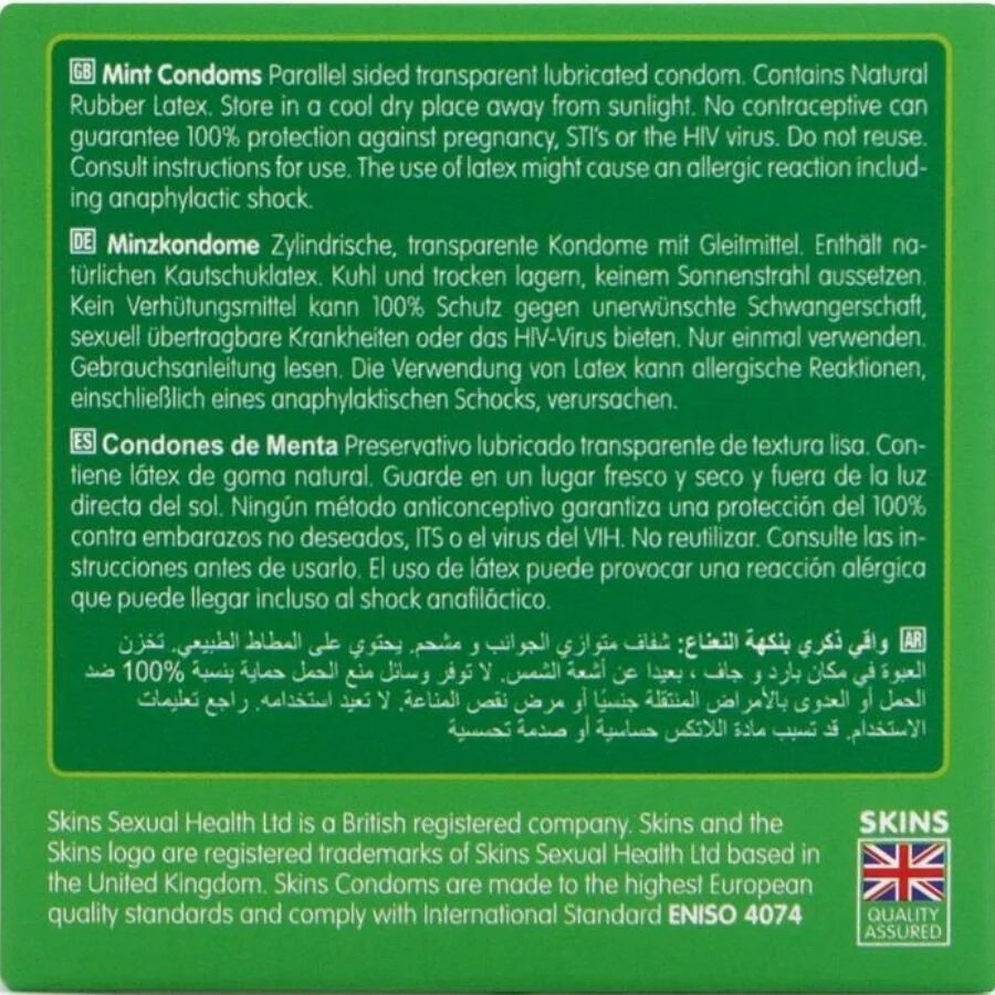 SKINS - PRESERVATIVOS MINT PREMIUM PACOTE 4 - Image 4